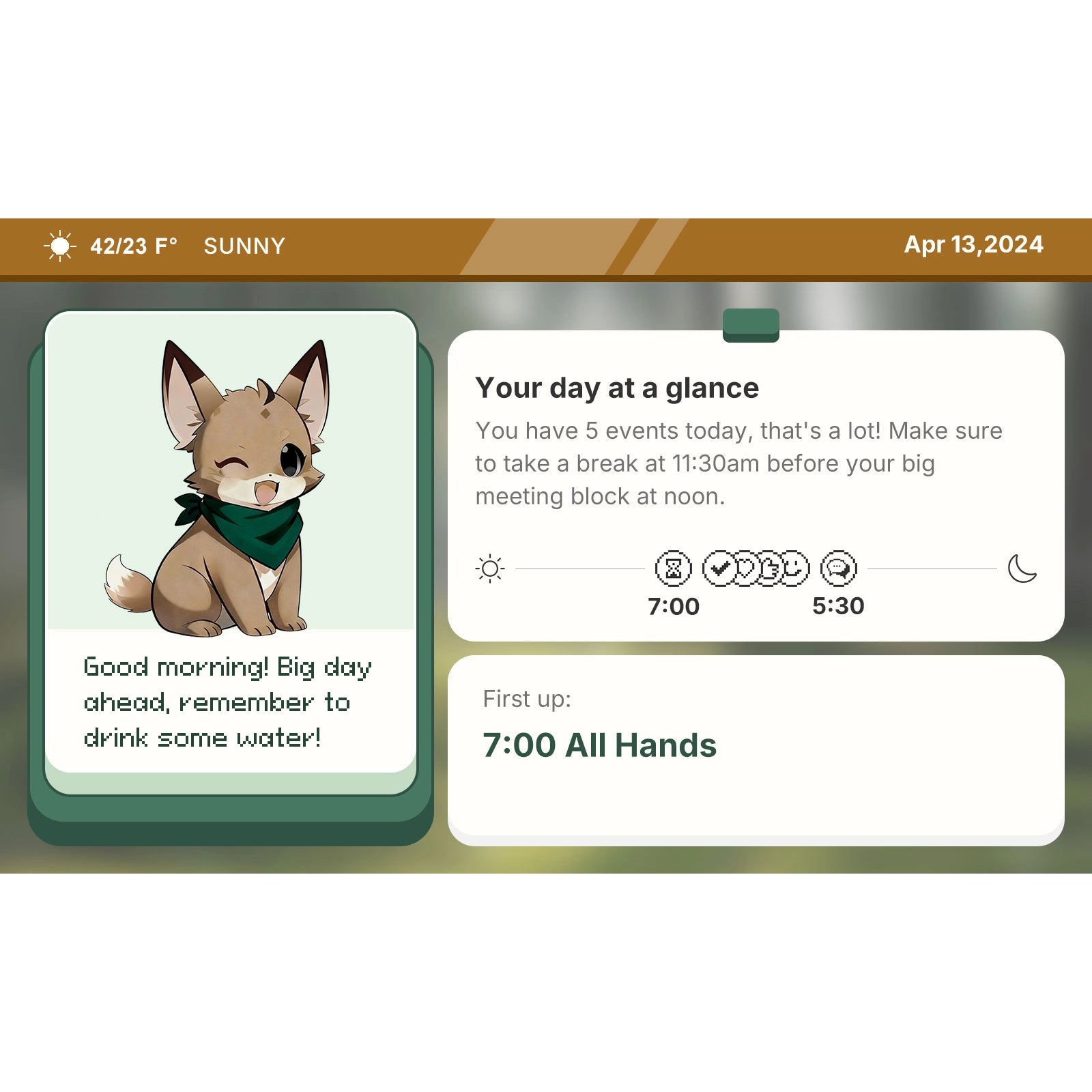 Kirole Makeit E-ink screen for assisting in habit formation 2 Sizes